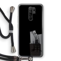 Musketon Painter: Xiaomi Redmi 9 Transparant Hoesje met koord