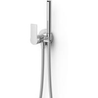 Bidetkraan met handdouche Tres Class | Opbouw | Mengkraan | 1-hendel | Rond | Chroom