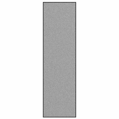 Deurmat 115x400 cm grijs