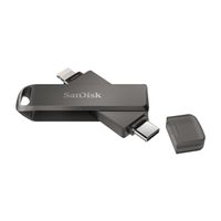 SanDisk iXpand USB flash drive 128 GB USB Type-C / Lightning 3.2 Gen 1 (3.1 Gen 1) Zwart - thumbnail
