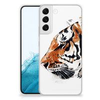 Hoesje maken Samsung Galaxy S22 Plus Watercolor Tiger - thumbnail