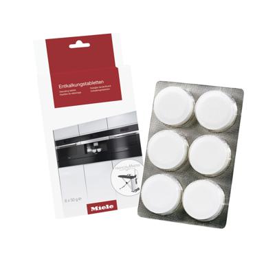 MieleOntkalkingstablet 6 Stuks GP DC CX 0061 T Ontkalker Wit