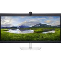 Dell P3424WEB Conferencing LED-monitor Energielabel F (A - G) 86.4 cm (34 inch) 3440 x 1440 Pixel 21:9 5 ms HDMI, DisplayPort, RJ45, USB-C 3.2 Gen 1, USB-A 3.2