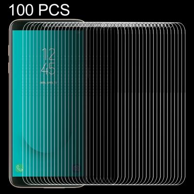 100 stuks 0 26 mm 9H 2.5D getemperd glas Film voor Galaxy J6 (2018)