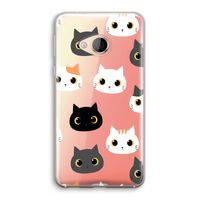 Katten: HTC U Play Transparant Hoesje