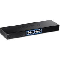 Trendnet TEG-S17 netwerk-switch Zwart