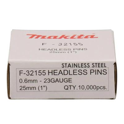 Makita F-32155 Pin 25mm RVS VE=10000