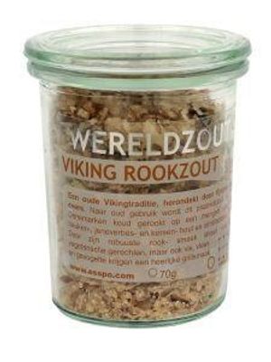 Wereldzout viking rookzout glas