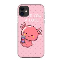 Love You A Lotl: Volledig geprint iPhone 11 Hoesje