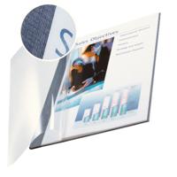 Bindomslagen Leitz impressBIND Blauw Transparant