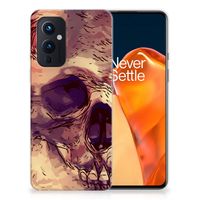 Silicone Back Case OnePlus 9 Skullhead