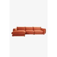 Sissy-Boy Countess 4-zits bank chaise longue links Copper