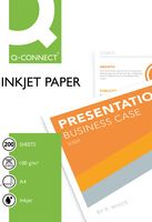 Q-CONNECT inkjet papier, ft A4, 100 g, pak van 200 vel, wit - thumbnail