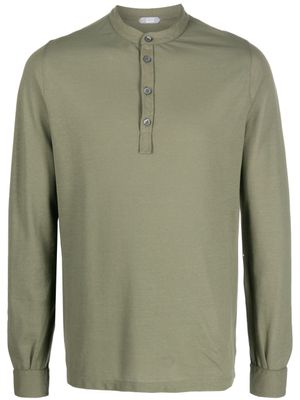 Zanone polo à col montant - Vert