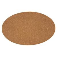 Onderzetter Kurk ovaal 34 x 21 x 1 cm