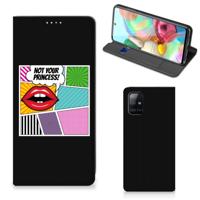Samsung Galaxy A71 Hippe | Standcase | Popart Princess Samsung Galaxy A71 Hippe | Standcase | Popart Princess