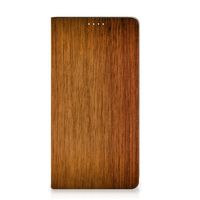 Samsung Galaxy A54 Book Wallet Case Donker Hout