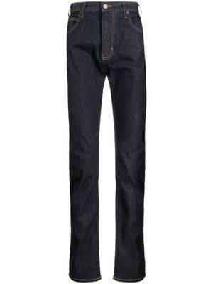 Emporio Armani jean J45 à coupe droite - Bleu
