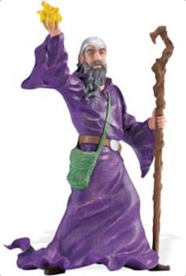 Safari speelfiguur Magnus the WIzard jongens 11 cm paars Safari speelfiguur Magnus the WIzard jongens 11 cm paars