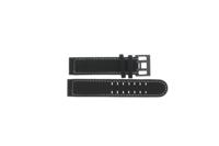 Horlogeband Hamilton H705751 / H001.70.575.733.11 / H600.705.113 Leder/Textiel Zwart 20mm