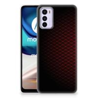 Motorola Moto G42 | TPU bumper | Geruit Rood Motorola Moto G42 | TPU bumper | Geruit Rood