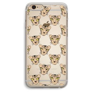 Tijger: iPhone 6 Plus / 6S Plus Transparant Hoesje