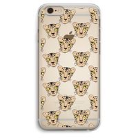Tijger: iPhone 6 Plus / 6S Plus Transparant Hoesje