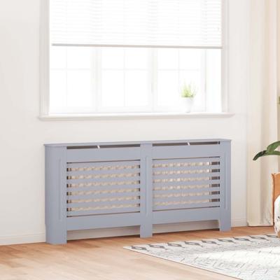 Radiatorombouw 172x19x81,5 cm MDF antraciet