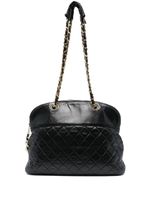CHANEL Pre-Owned sac porté épaule à design matelassé (1989-1991) - Noir