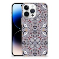 iPhone 14 Pro Max TPU Siliconen Hoesje Flower Tiles