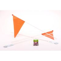 Oranje fietsvlag - Fietsvlaggen - thumbnail