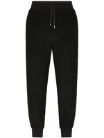 Dolce & Gabbana pantalon de jogging à fini texturé - Noir - thumbnail