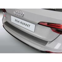 Bumper beschermer passend voor Audi RS4 Avant 10/2017- Zwart GRRBP898
