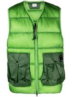 C.P. Company gilet matelassé à fermeture zippée - Vert