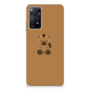 Xiaomi Redmi Note 11 Pro 5G Telefoonhoesje met Naam Baby Hyena