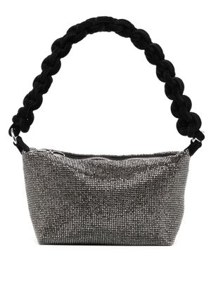 Kara sac porté épaule en maille métallique - Noir