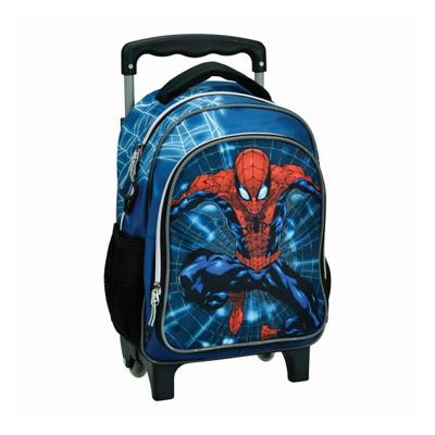 Spiderman Neon Web rollende ovis rugzak, tas 30 cm