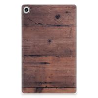 Lenovo Tab M10 Plus (3e generatie) Silicone Tablet Hoes Old Wood - thumbnail