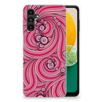 Samsung Galaxy A13 | A04s | Hoesje maken | Swirl Pink Samsung Galaxy A13 | A04s | Hoesje maken | Swirl Pink