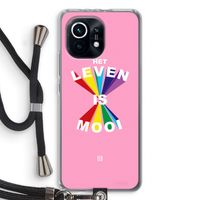 Het Leven Is Mooi: Xiaomi Mi 11 Transparant Hoesje met koord