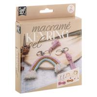 Creative Craft Group Macrame sleutelhangers, set van 2