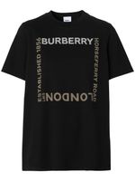 Burberry t-shirt à imprimé Horseferry - Noir