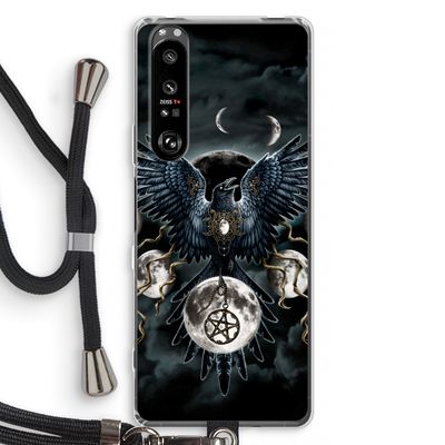 Sinister Wings: Sony Xperia 1 III Transparant Hoesje met koord