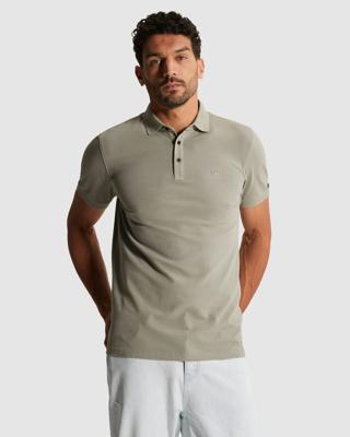 Cast Iron Slim Fit Fine Pique Essential Cpss2602850 Poloshirts 6478 Dried Sage