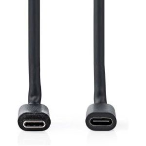 USB-Kabel | USB 3.2 Gen 1 | USB-C© Male | USB-C© Female | 4K@60Hz | 5 Gbps | Vernikkeld | 2.00 m