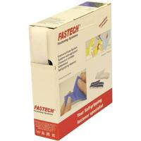 FASTECH® B25-SKL02000010 Klittenband Om vast te plakken Hotmelt Lusdeel (l x b) 10 m x 25 mm Wit 10 m