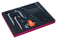 Bahco Foaminlay Fit&Go 2/3 met sleutels - 30-delig - FF1F3003