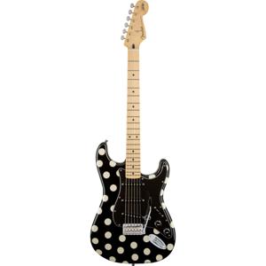 Fender Buddy Guy Standard Stratocaster Polka Dot MN elektrische gitaar met deluxe gigbag