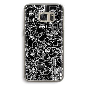 Vexx Black City : Samsung Galaxy S7 Transparant Hoesje