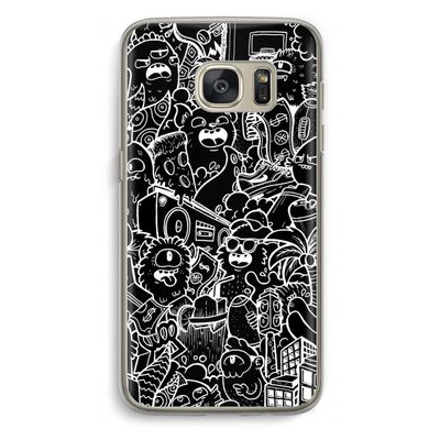 Vexx Black City : Samsung Galaxy S7 Transparant Hoesje